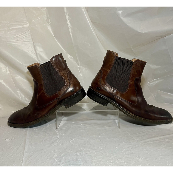Men's sz 9 Born Hemlock Boots Leather Chelsea Pull On Dress Casual Work - Picture 6 of 16